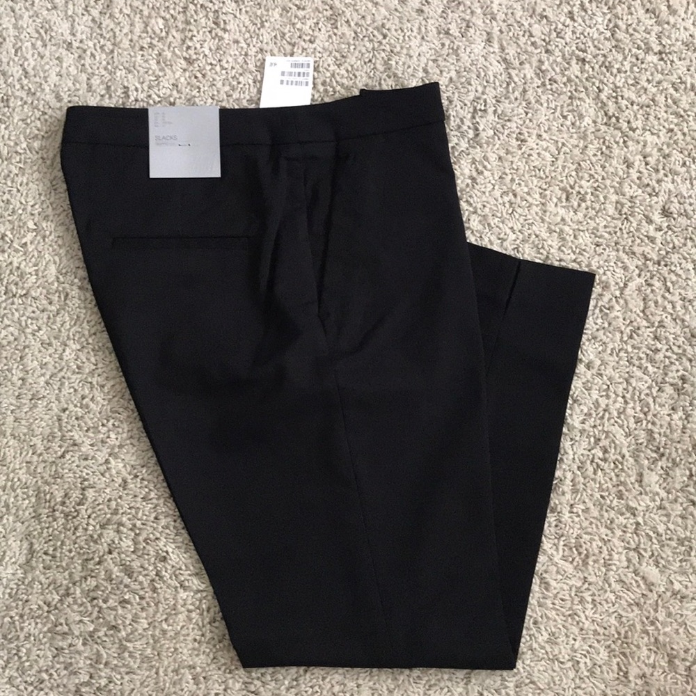 H&M Black Cropped Pants